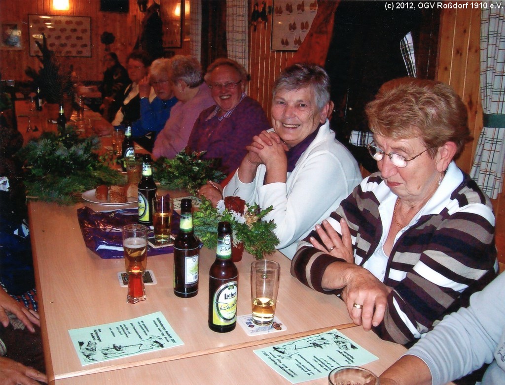 OGV-Frauenstammtisch - Gestecke erstellen 2012